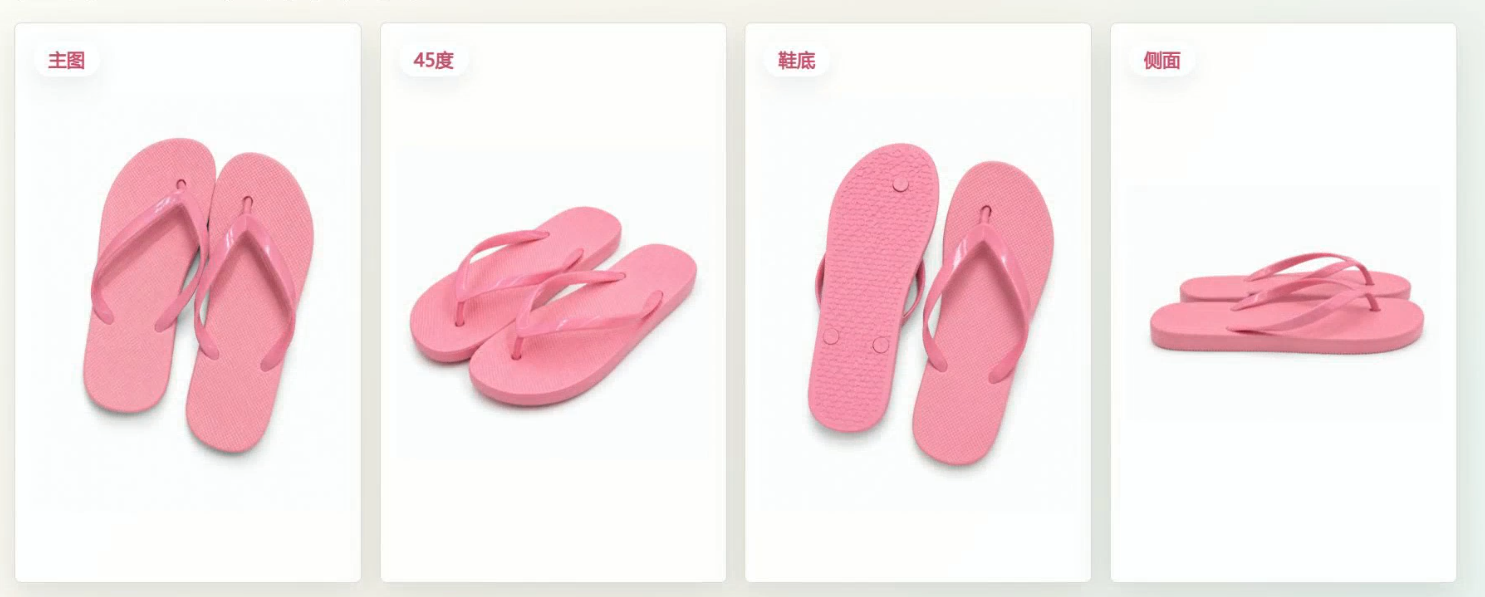 步骤 2 多视角商品图
